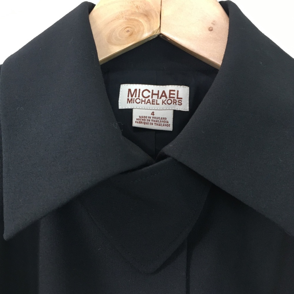 Michael Michael Kors Black Blazer Jacket Women’s sz 4 NWT - Picture 2 of 5